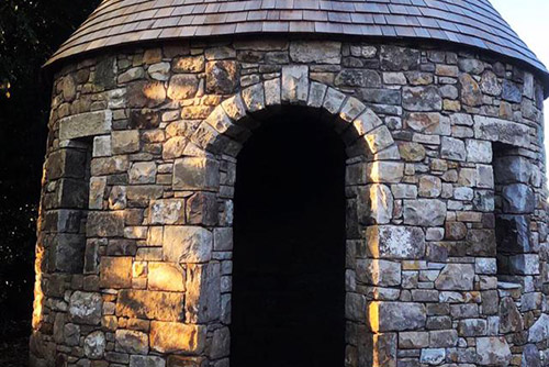 Reclaimed Sandstone Tower Door